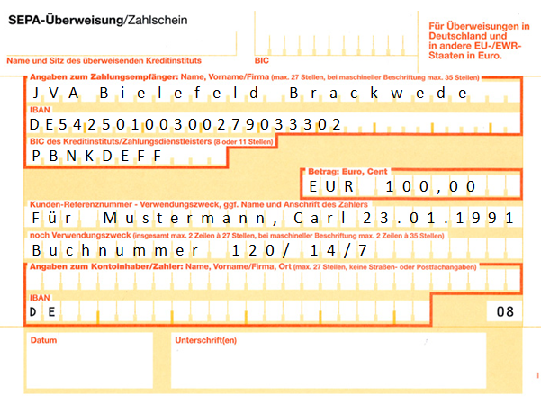 Ueberweisung Ueberweisung